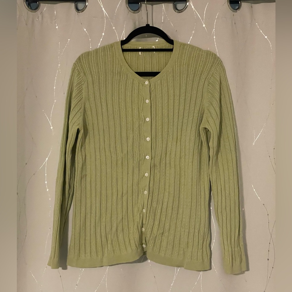 Foxcraft green cardigan